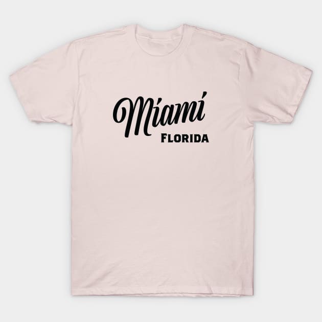 Miami Florida T-Shirt by MrFranklin